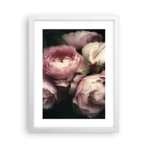 Poster in white frmae - Belle Epoque Charm - 30x40 cm