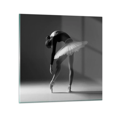 Glass picture - Belle Ballet Dancer - 30x30 cm