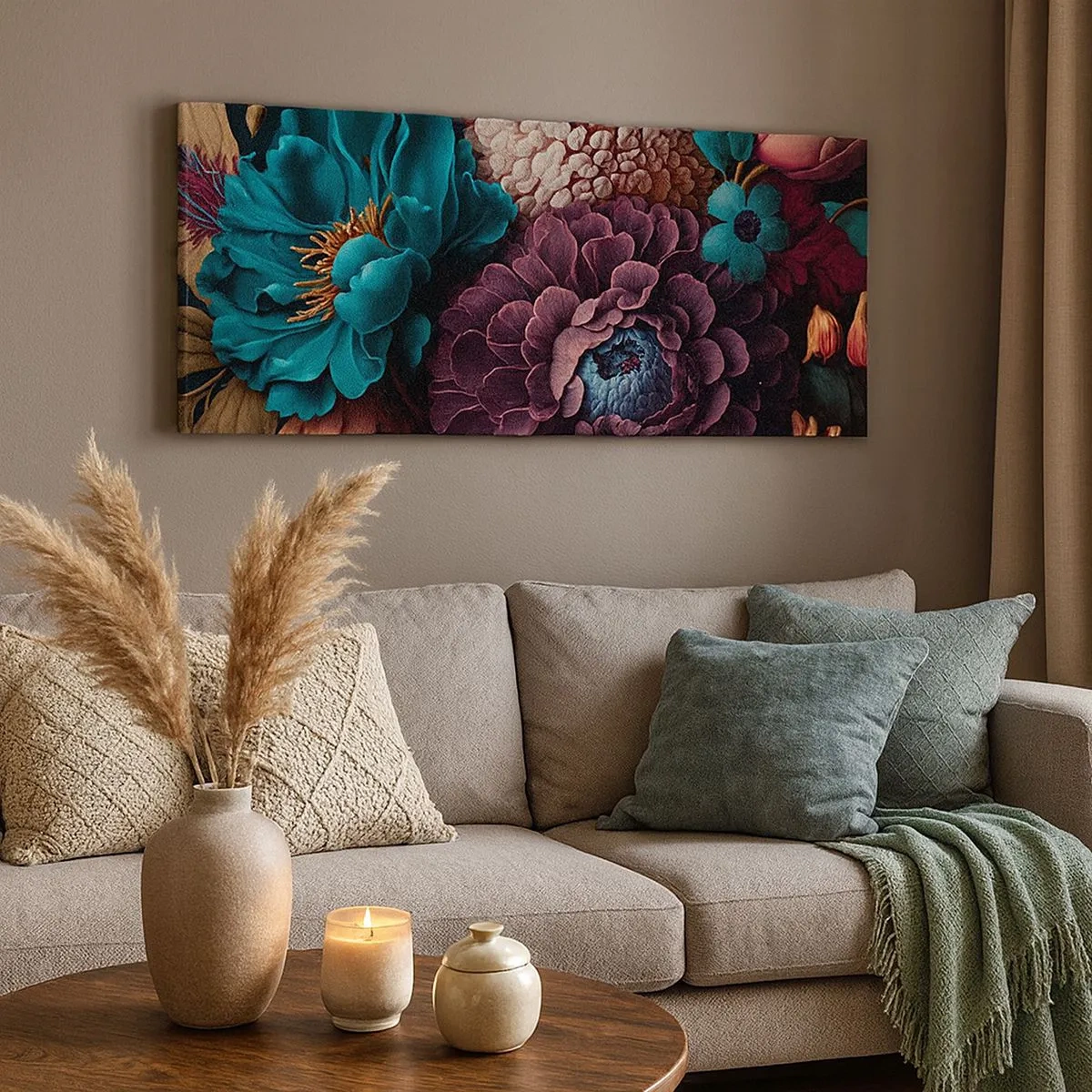 Canvas picture - Rich Nature - 100x40 cm