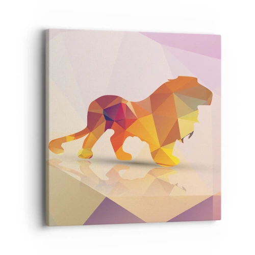 Canvas picture - Diamond King - 40x40 cm