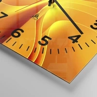 Clock face with numbers