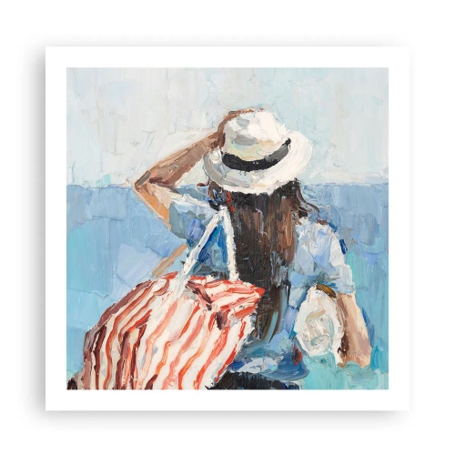 Poster - Welcome to Holiday - 60x60 cm