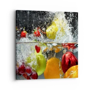 Canvas picture - Fruity Refreshment - 30x30 cm