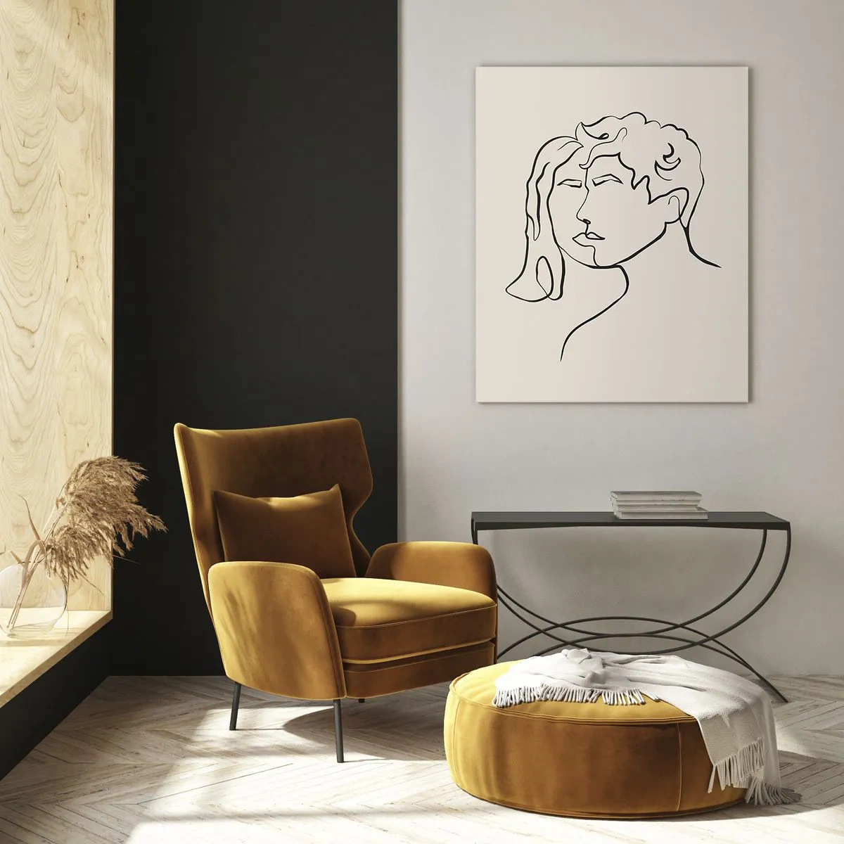 Glass picture - And It Became One - 50x70 cm