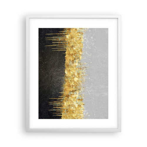 Poster in white frmae - In and Up - 40x50 cm