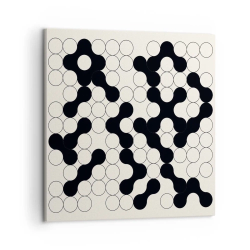 Canvas picture - Chinese Play - Variation - 50x50 cm
