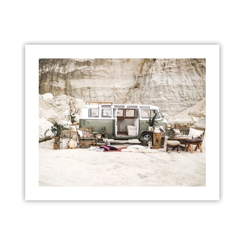 Poster - Time to Start the Trip - 50x40 cm