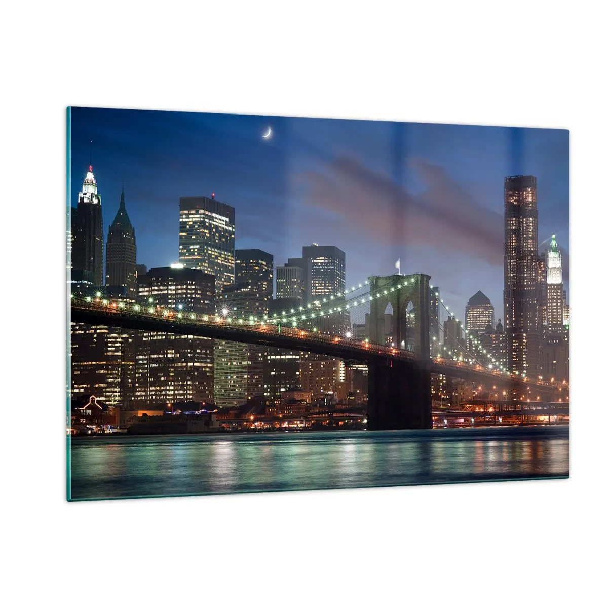 Glass picture - Starry Night  - 120x80 cm