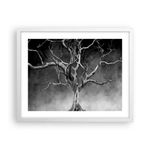 Poster in white frmae - Primordial and Sacred - 50x40 cm