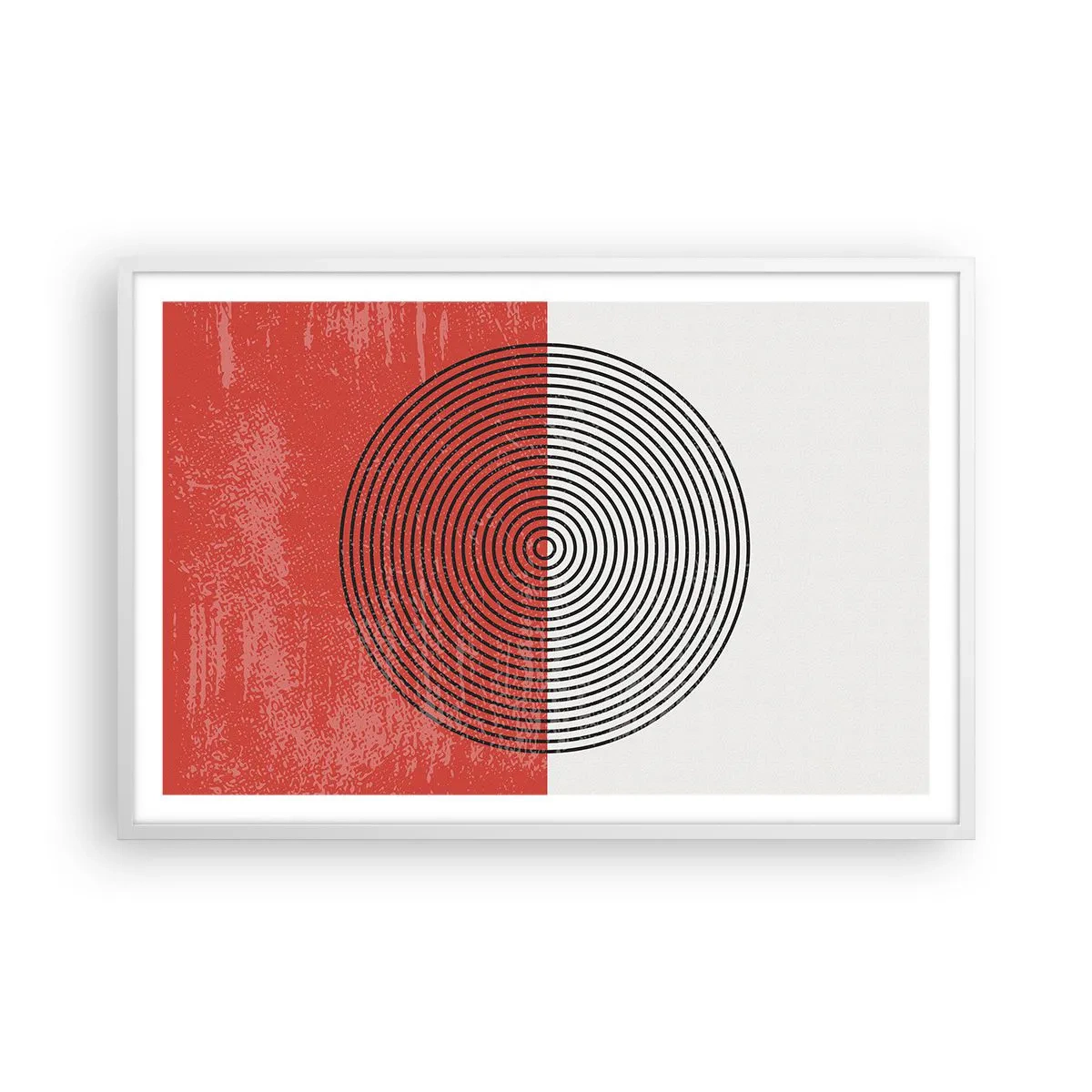 Poster in white frmae - To the Core - 91x61 cm