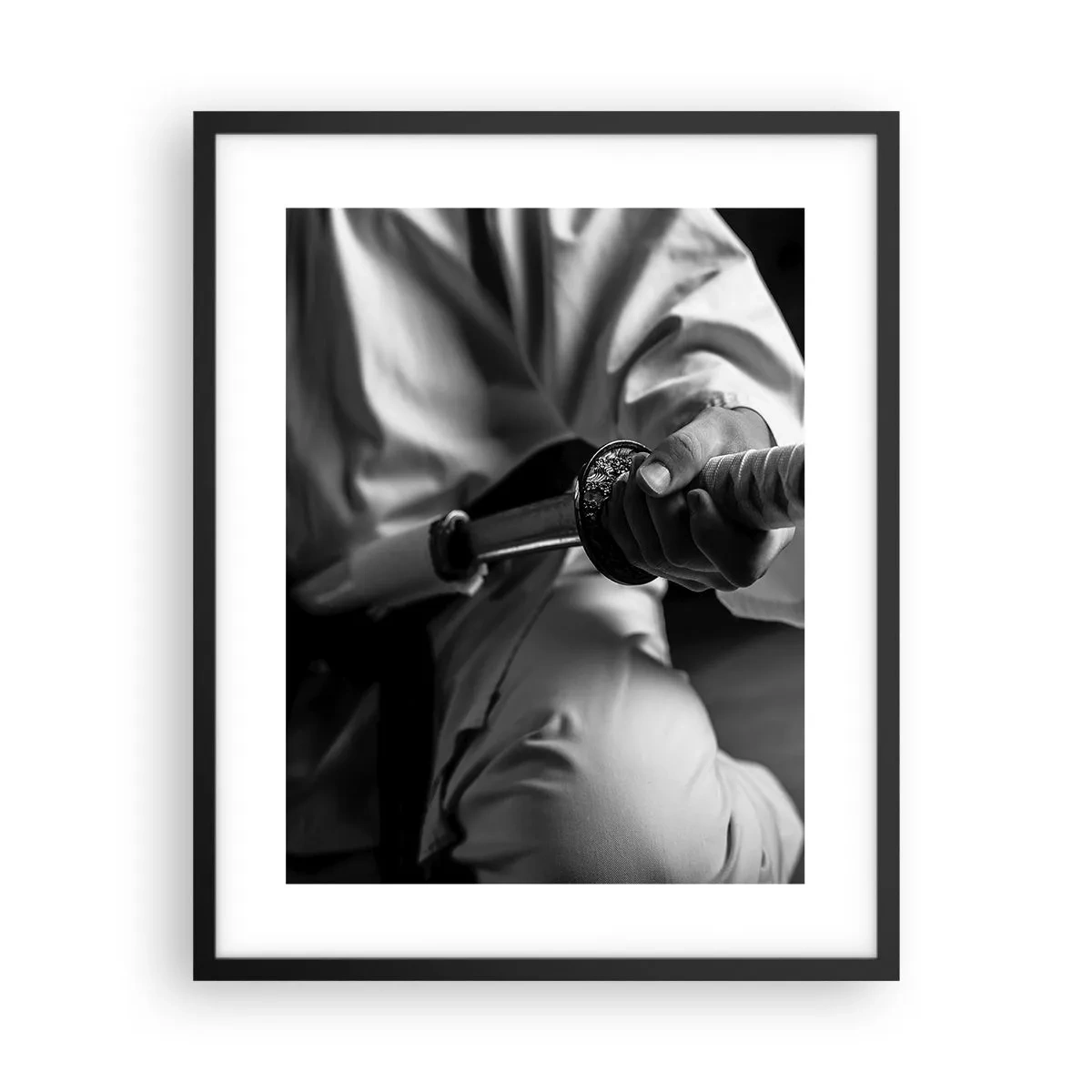 Poster in black frame - Warrior's Soul - 40x50 cm