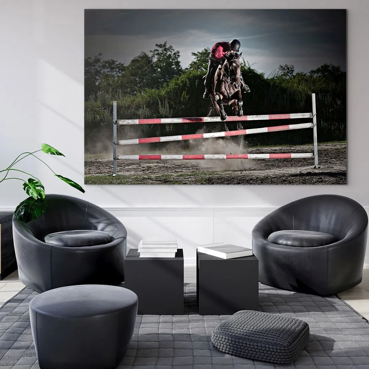 Glass picture - Together for Victory - 120x80 cm