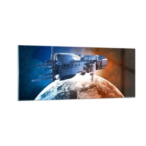 Glass picture - Careful Observer - 100x40 cm