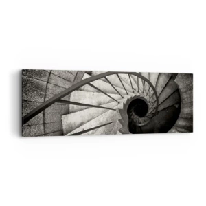 Canvas picture - Up the Stairs and Down the Stairs - 90x30 cm