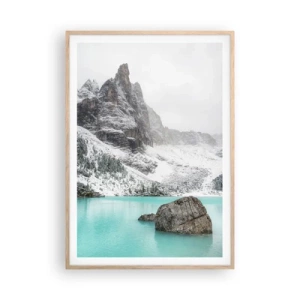 Poster in light oak frame - On Guard - 70x100 cm