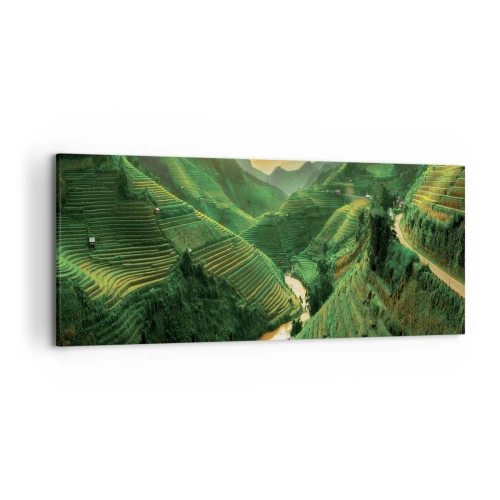 Canvas picture - Vietnamese Valley - 120x50 cm