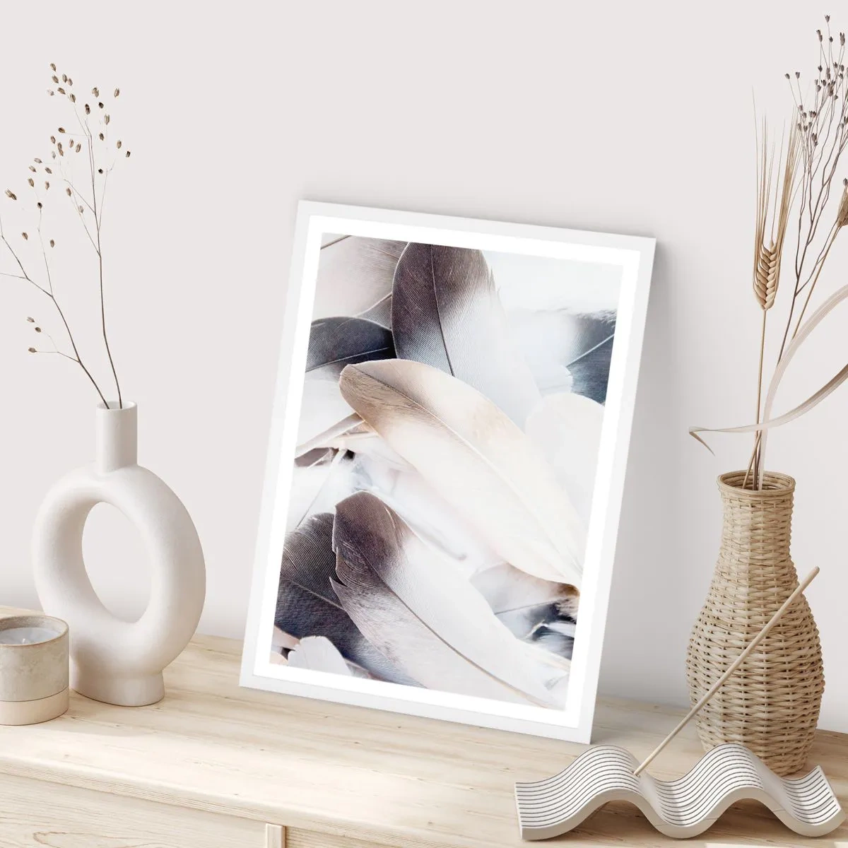 Poster in white frmae - Almost Angelic - 61x91 cm