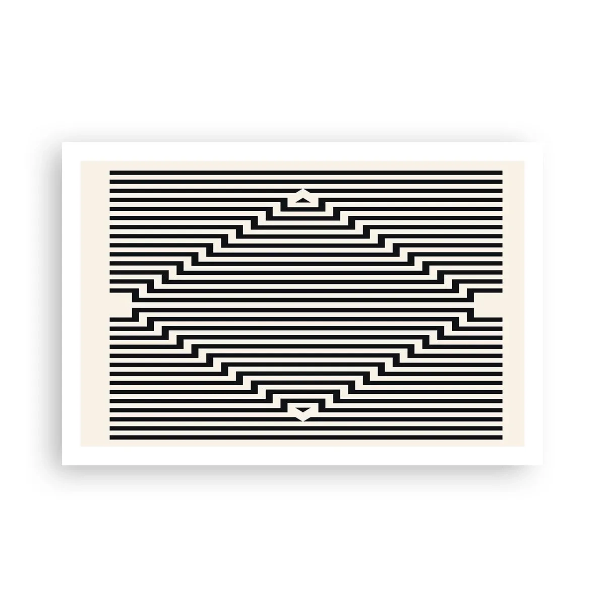Poster - Geometrical Illusion - 91x61 cm