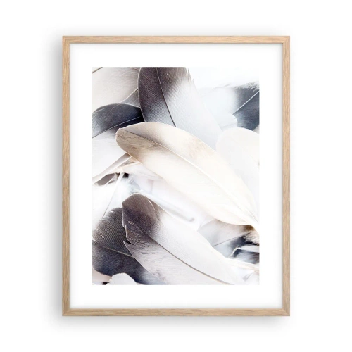 Poster in light oak frame - Almost Angelic - 40x50 cm