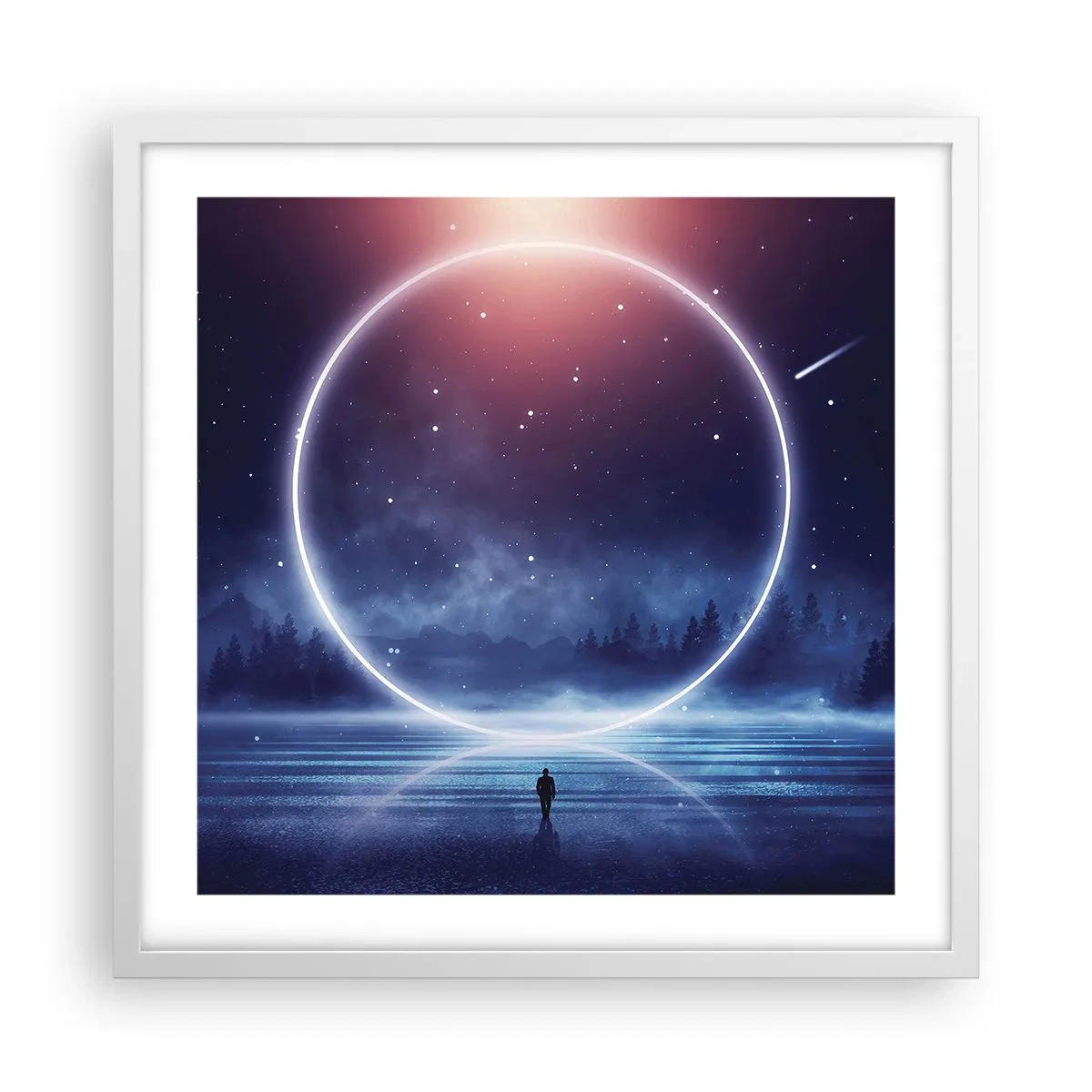 Poster in white frmae - They are Already Here… - 50x50 cm