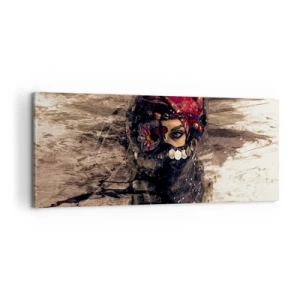 Canvas picture - At Least Worrying - 100x40 cm