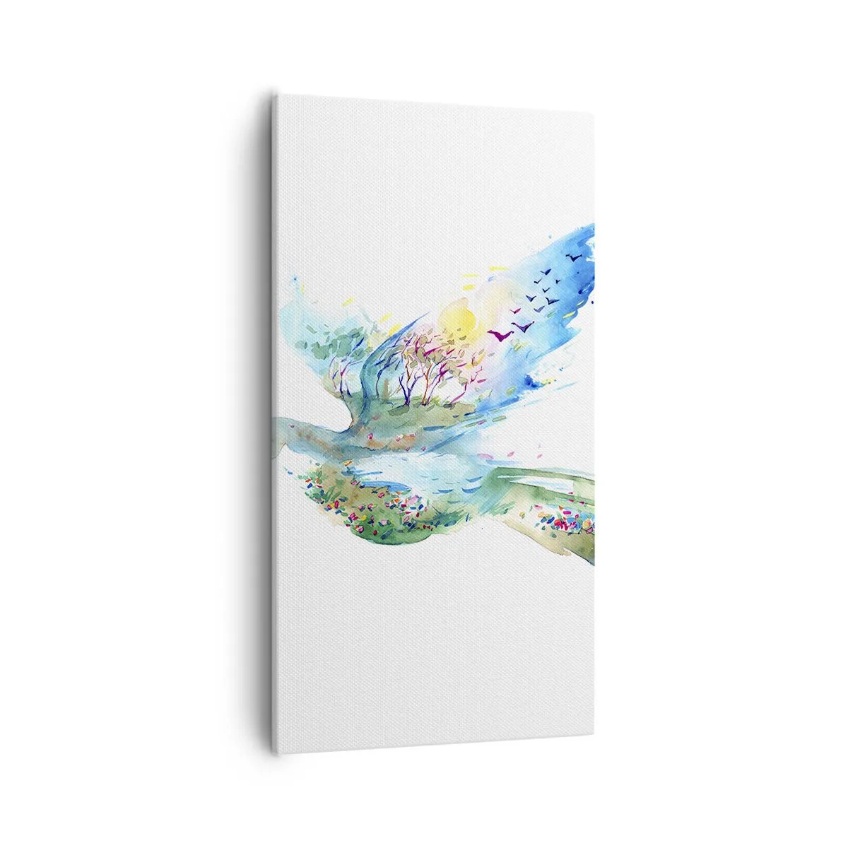 Canvas picture - On The Wings Of Nature - 55x100 cm