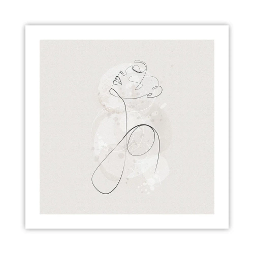 Poster - Spiral of Beauty - 50x50 cm