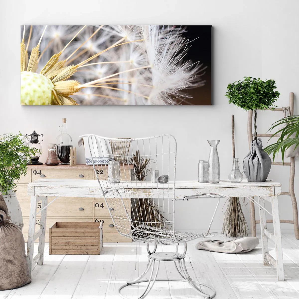 Canvas picture - Just before the Takeoff - 140x50 cm