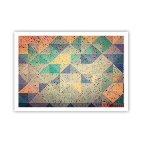 Poster - The Republic of Triangles - 100x70 cm