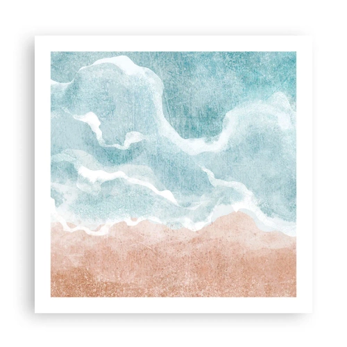 Poster - Cloudy Abstract - 60x60 cm