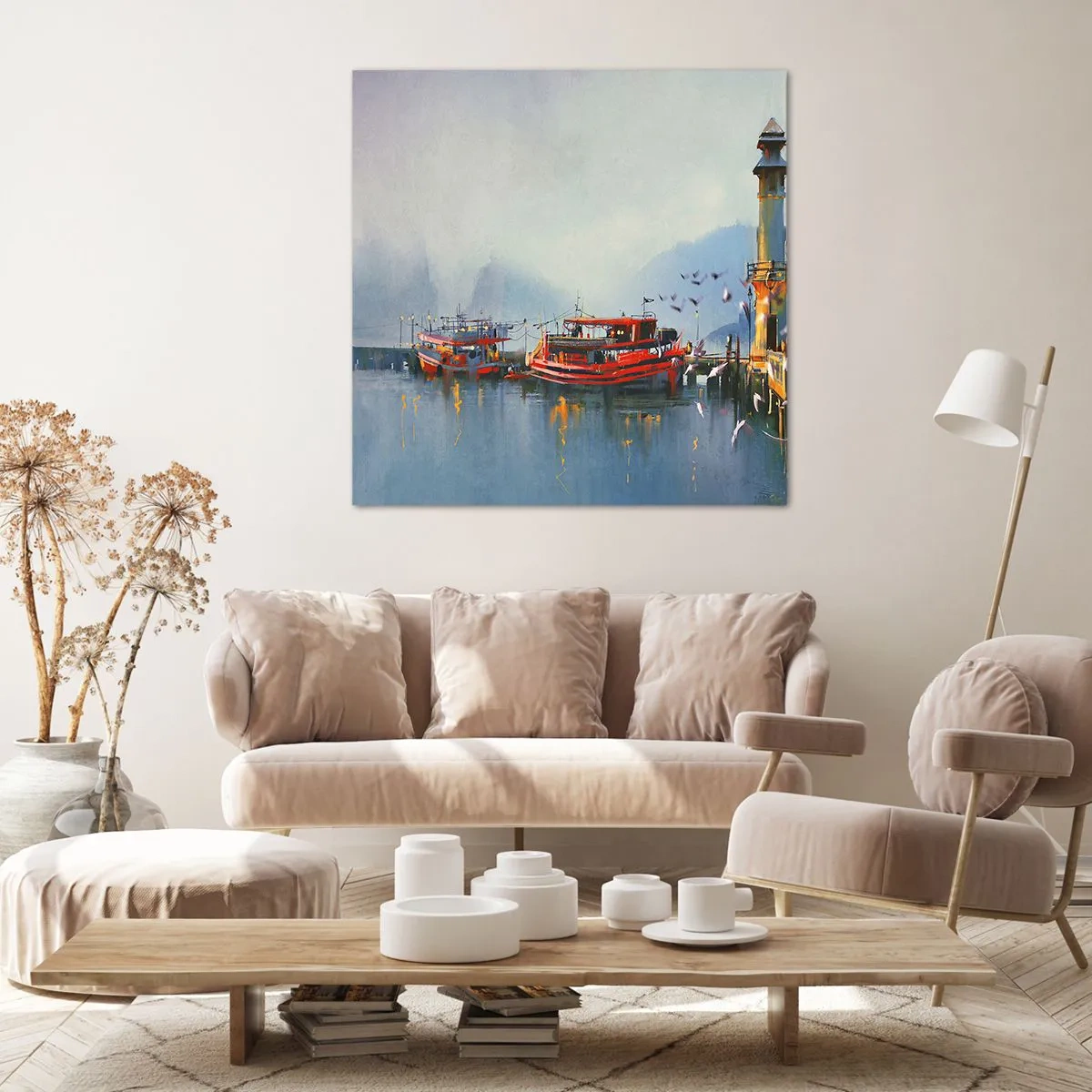 Canvas picture - At the End of the World - 60x60 cm