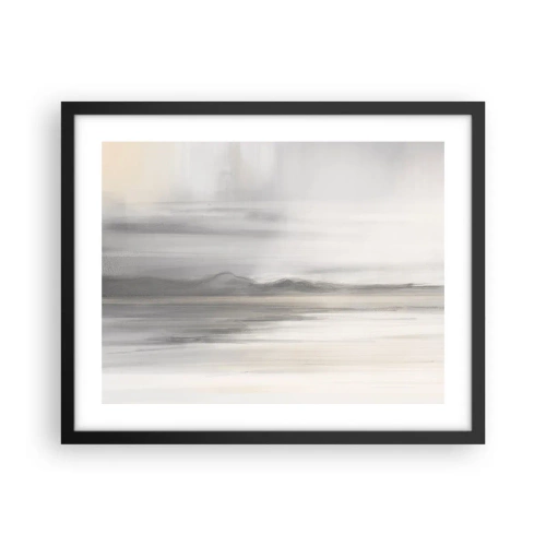 Poster in black frame - Thoughtful Distance - 50x40 cm