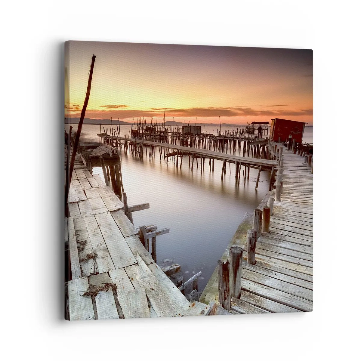 Canvas picture - Authentic, Not a Tourist Trap - 40x40 cm