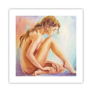 Poster - Nude of Youth - 40x40 cm