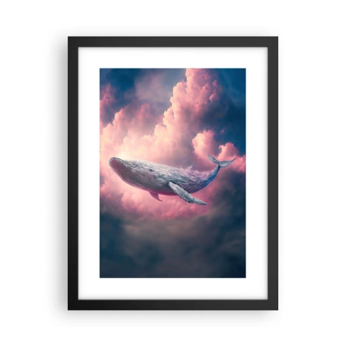 Poster in black frame - Rub Your Eyes - 30x40 cm