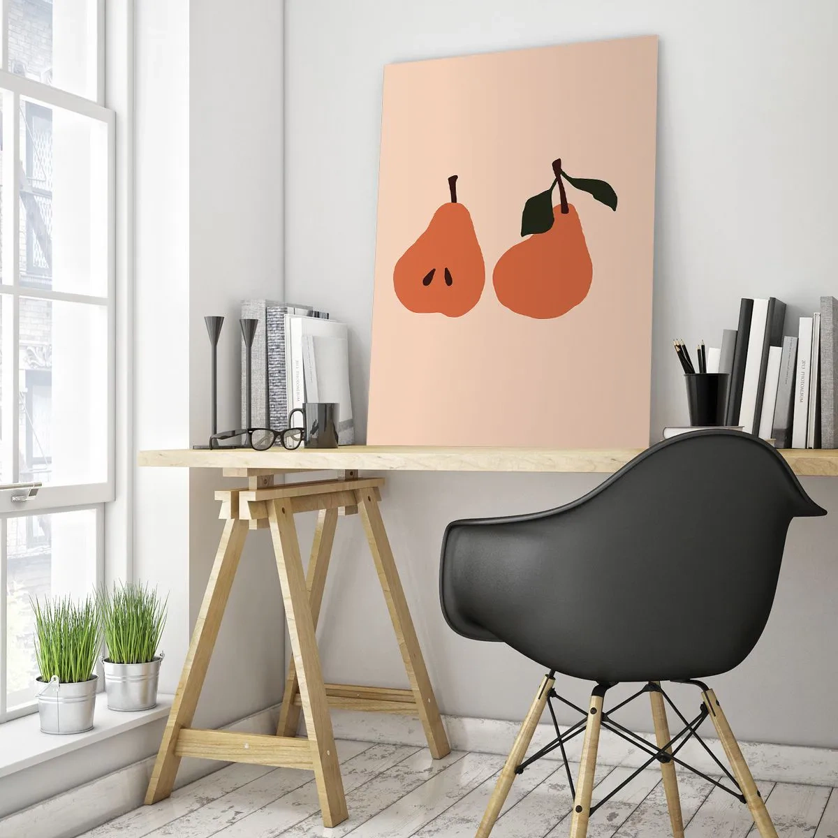 Glass picture - Overly Sweet - 80x120 cm