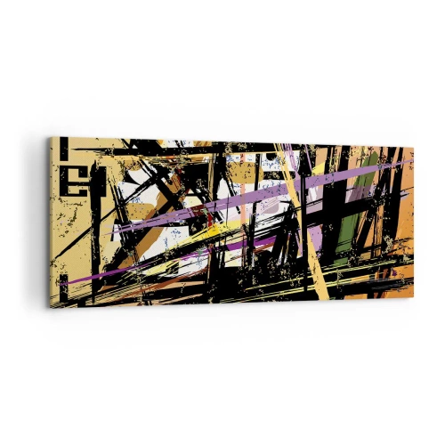 Canvas picture - Sharp Cuts - 120x50 cm