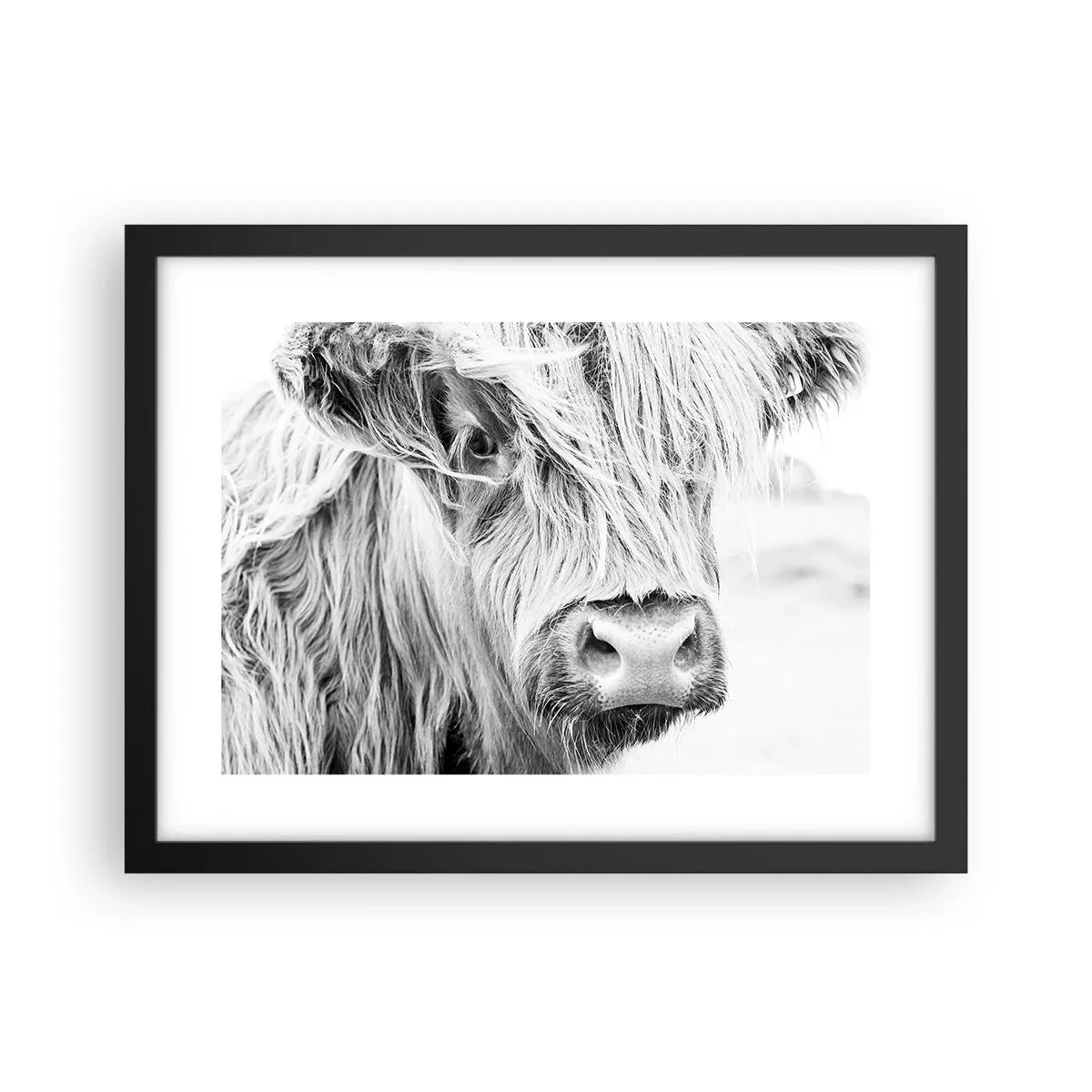 Poster in black frame - Scottish Wilderness - 40x30 cm