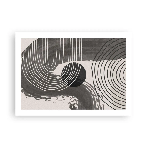 Poster - Oval Wins - 70x50 cm