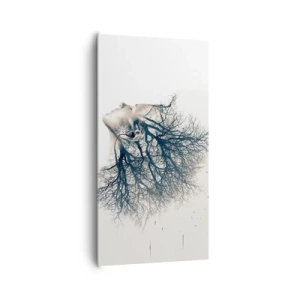 Canvas picture - Listening to the Whisper of the Trees - 65x120 cm