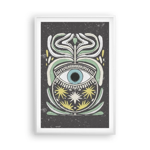 Poster in white frmae - Tribal Rituals - 61x91 cm