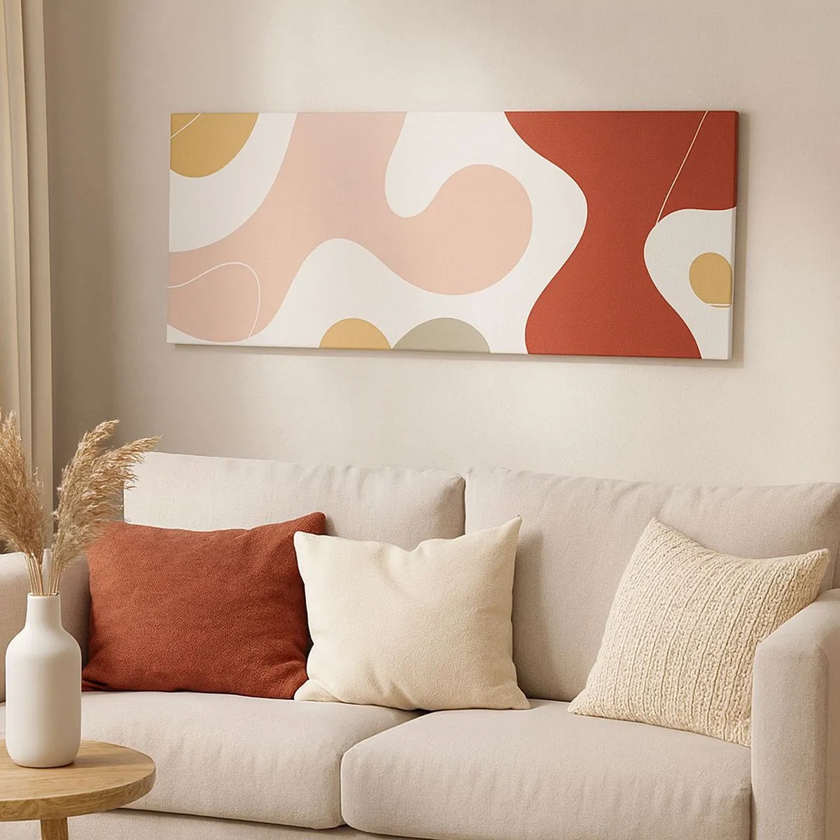 Canvas picture - Doodles - 100x40 cm