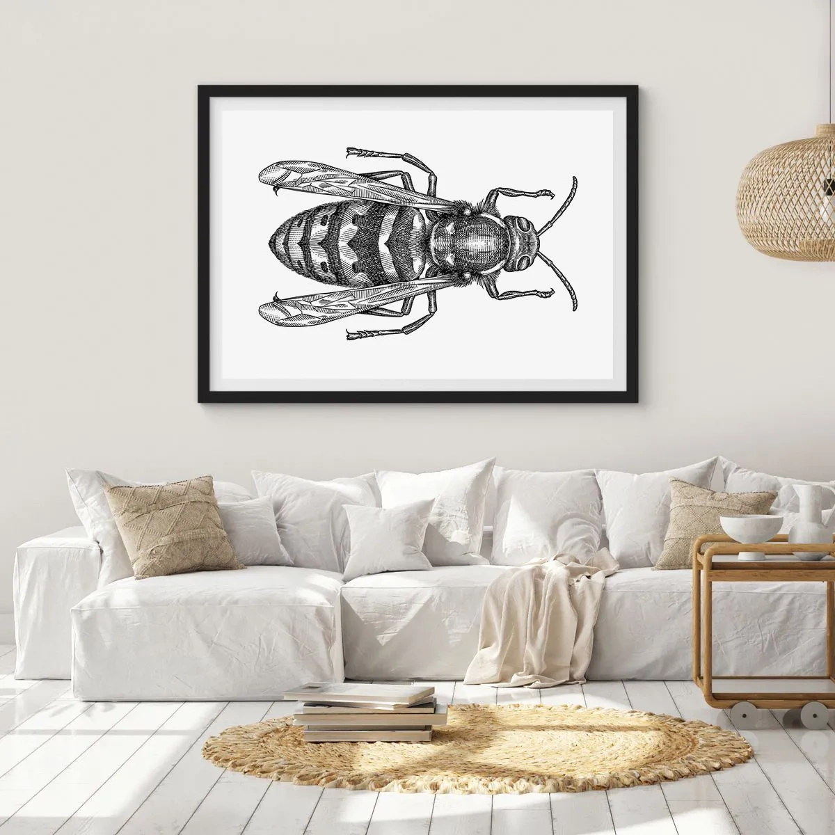Poster in black frame - From Insect Planet - 40x30 cm