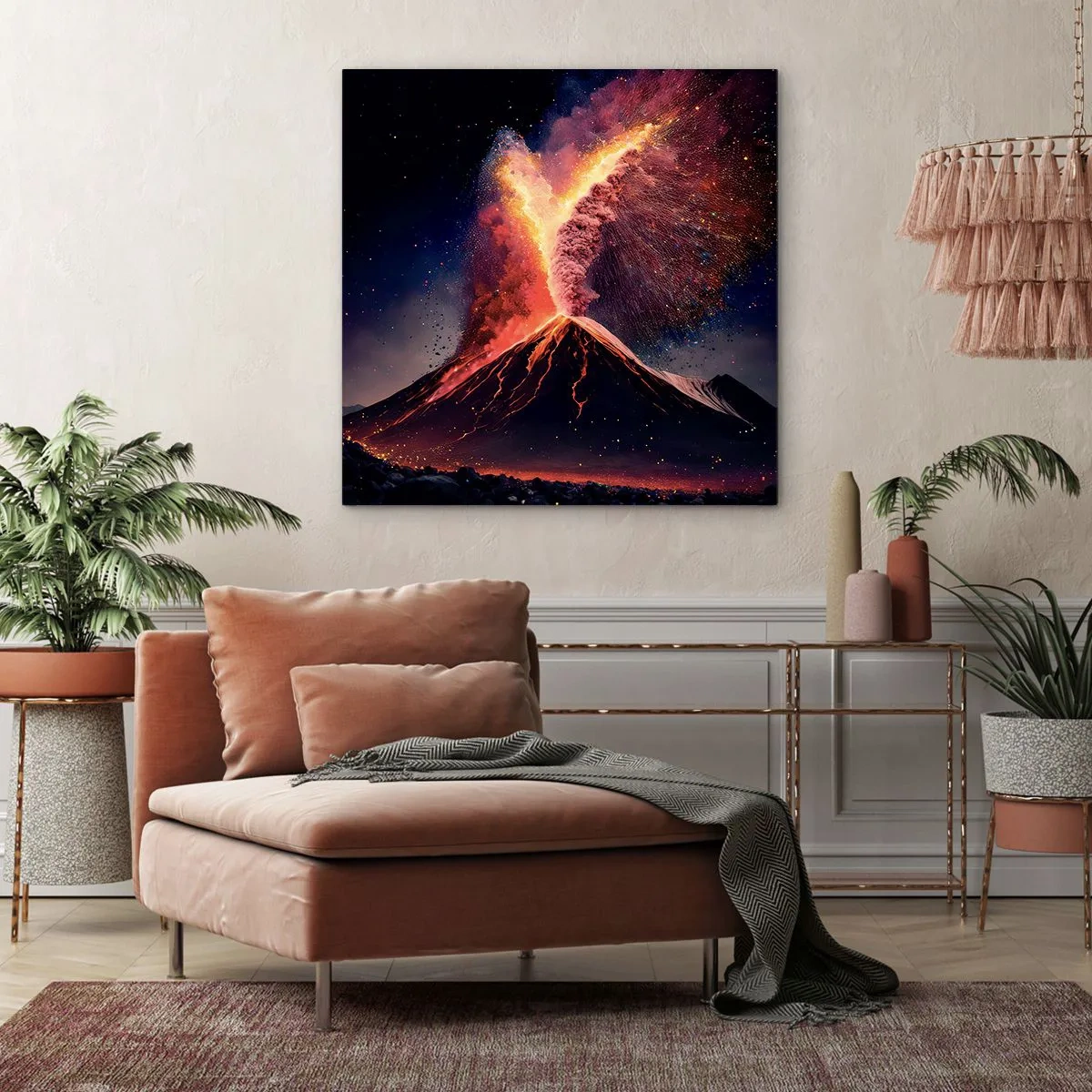 Canvas picture - Beauty and Threat - 50x50 cm