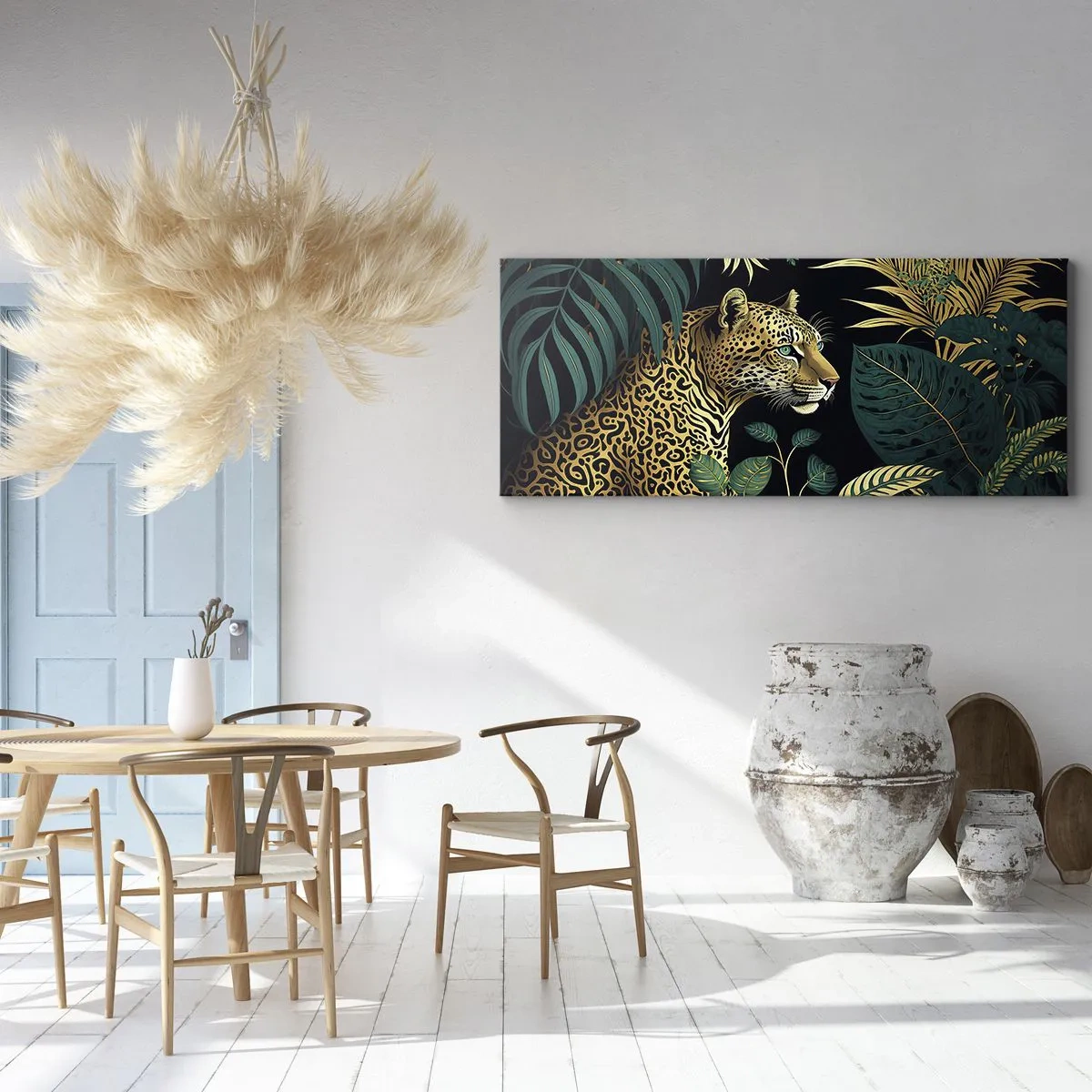 Canvas picture - Host in the Jungle - 100x40 cm