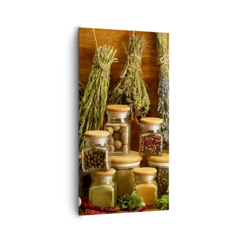 Canvas picture - Kitchen Magic - 65x120 cm