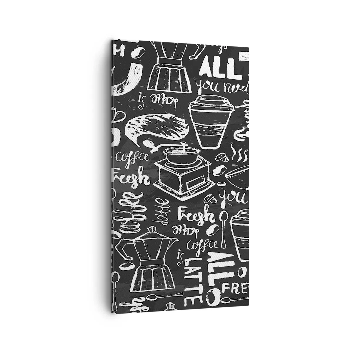 Canvas picture - All You Need Is… - 45x80 cm