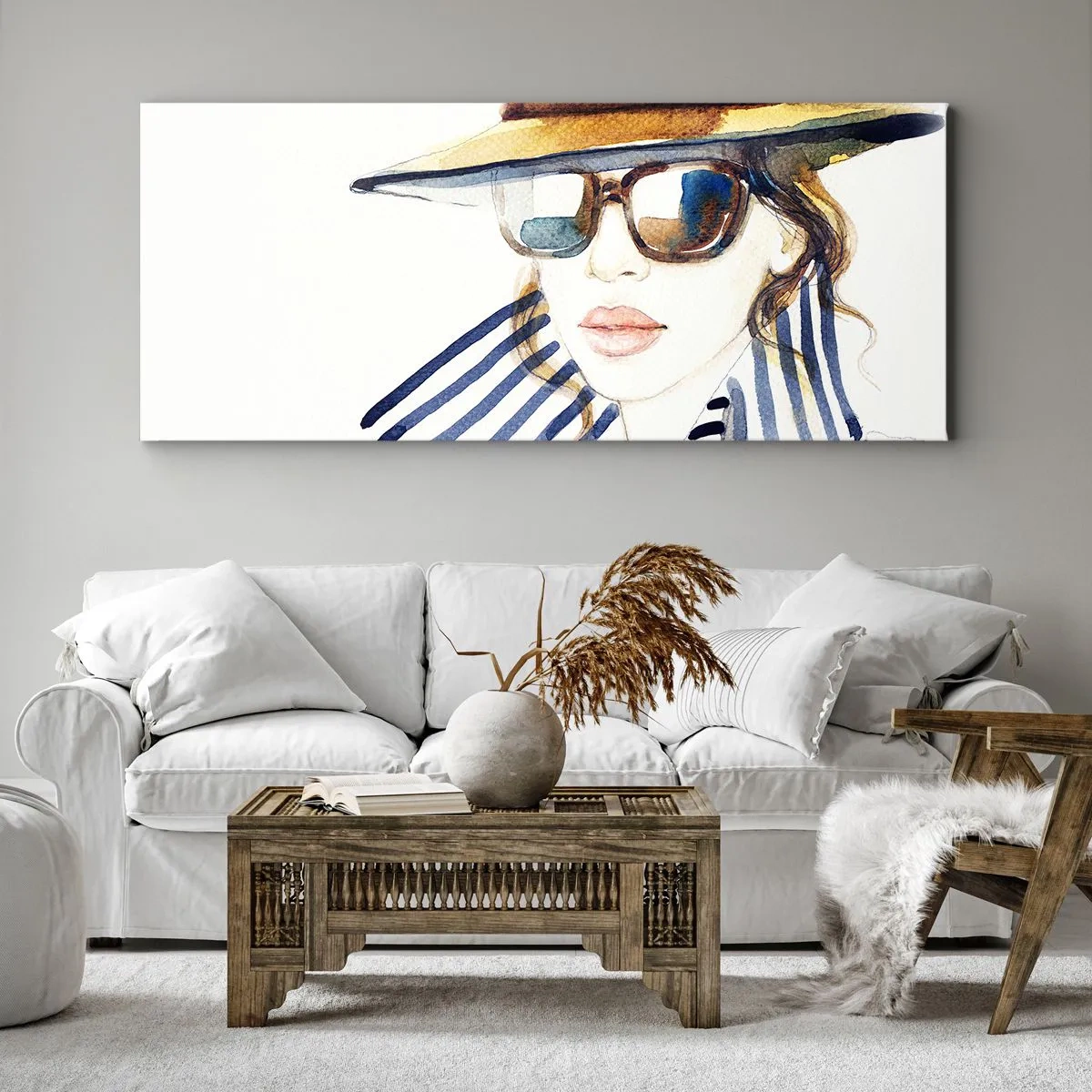 Canvas picture - Welcome to Florida! - 90x30 cm