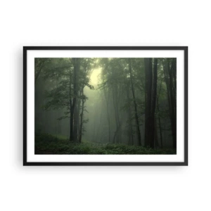 Poster in black frame - Before It Wakes Up - 70x50 cm