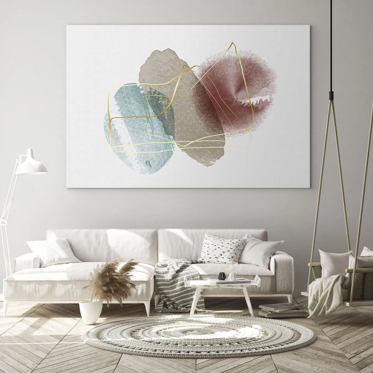 Glass picture - Beads of Space - 100x70 cm